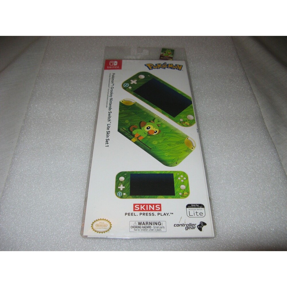 Pokemon SOBBLE Nintendo Switch Lite Skin Set 1 Green Brand NEW
